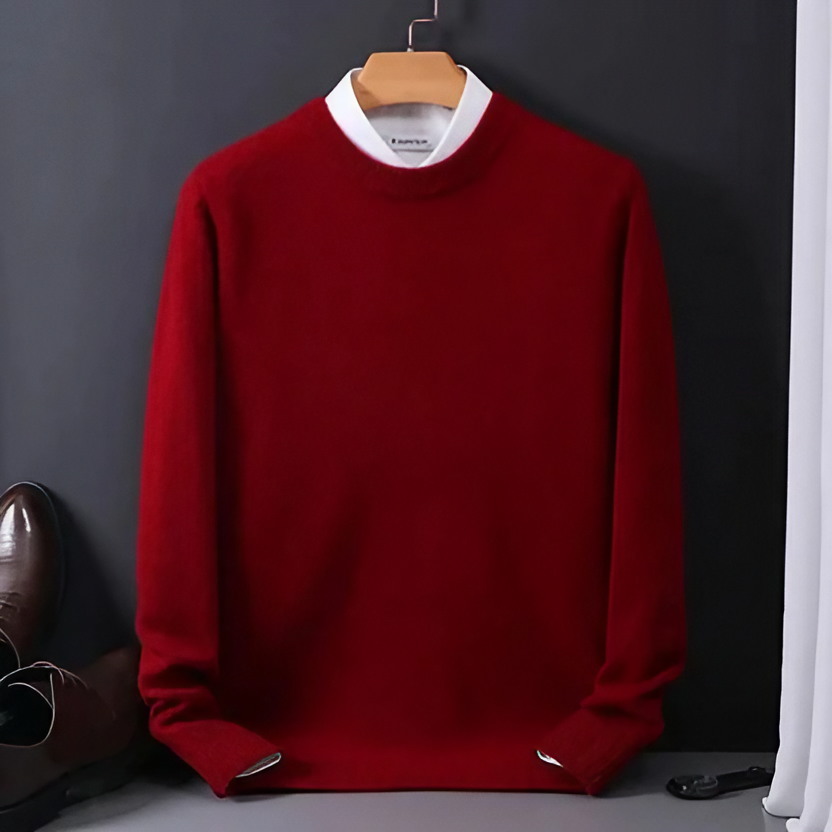 Klassischer Kaschmirpullover