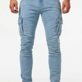 Elastische Cargo Jeans für Herren
