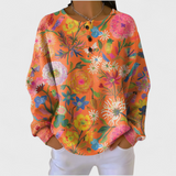 Claire | Bunt gemusterter Pullover