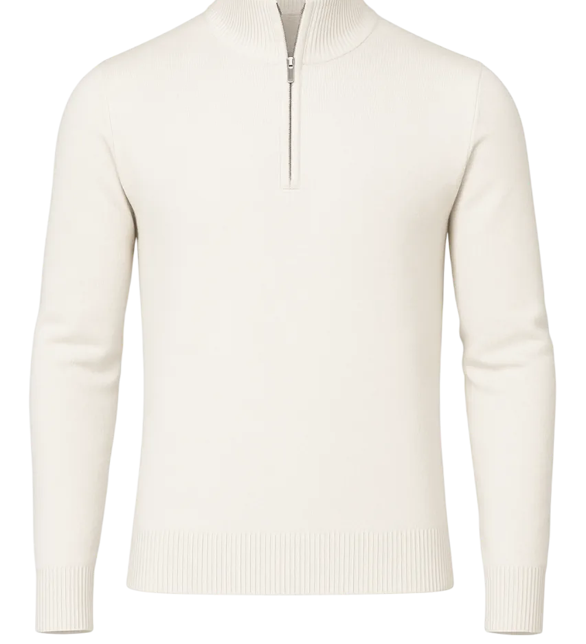 The Windsor Half-Zip Herrenpullover