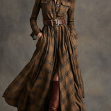 Bodil™ -  Maxi-Hemdkleid mit Karomuster