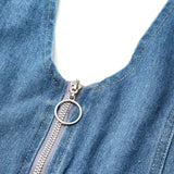 Alejandra™ | Eleganter Denim-Jumpsuit