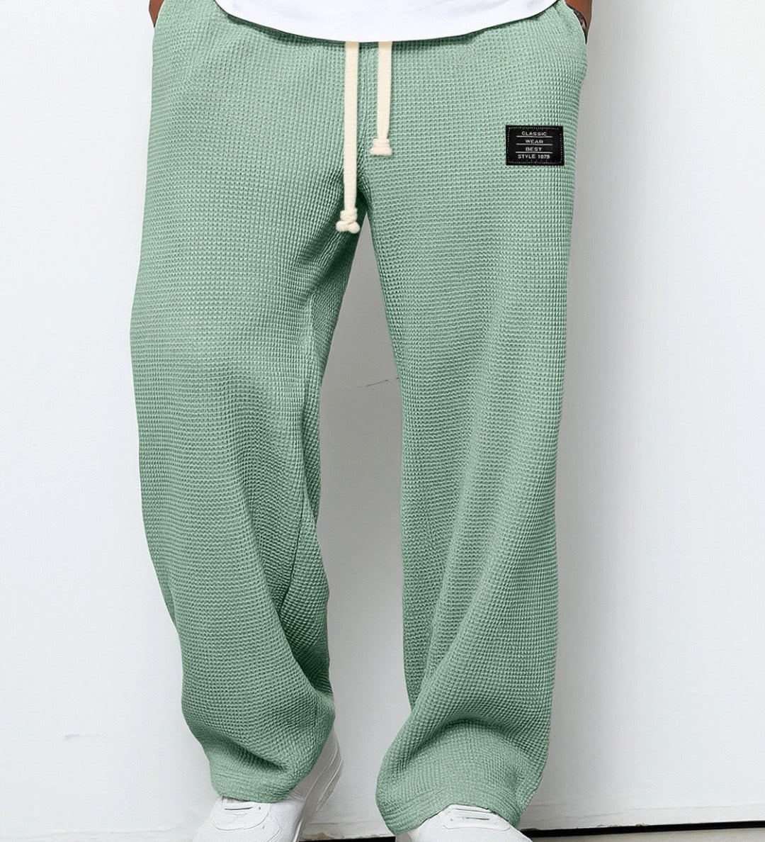 Lässige Herren-Freizeithose mit verstellbarem Bund