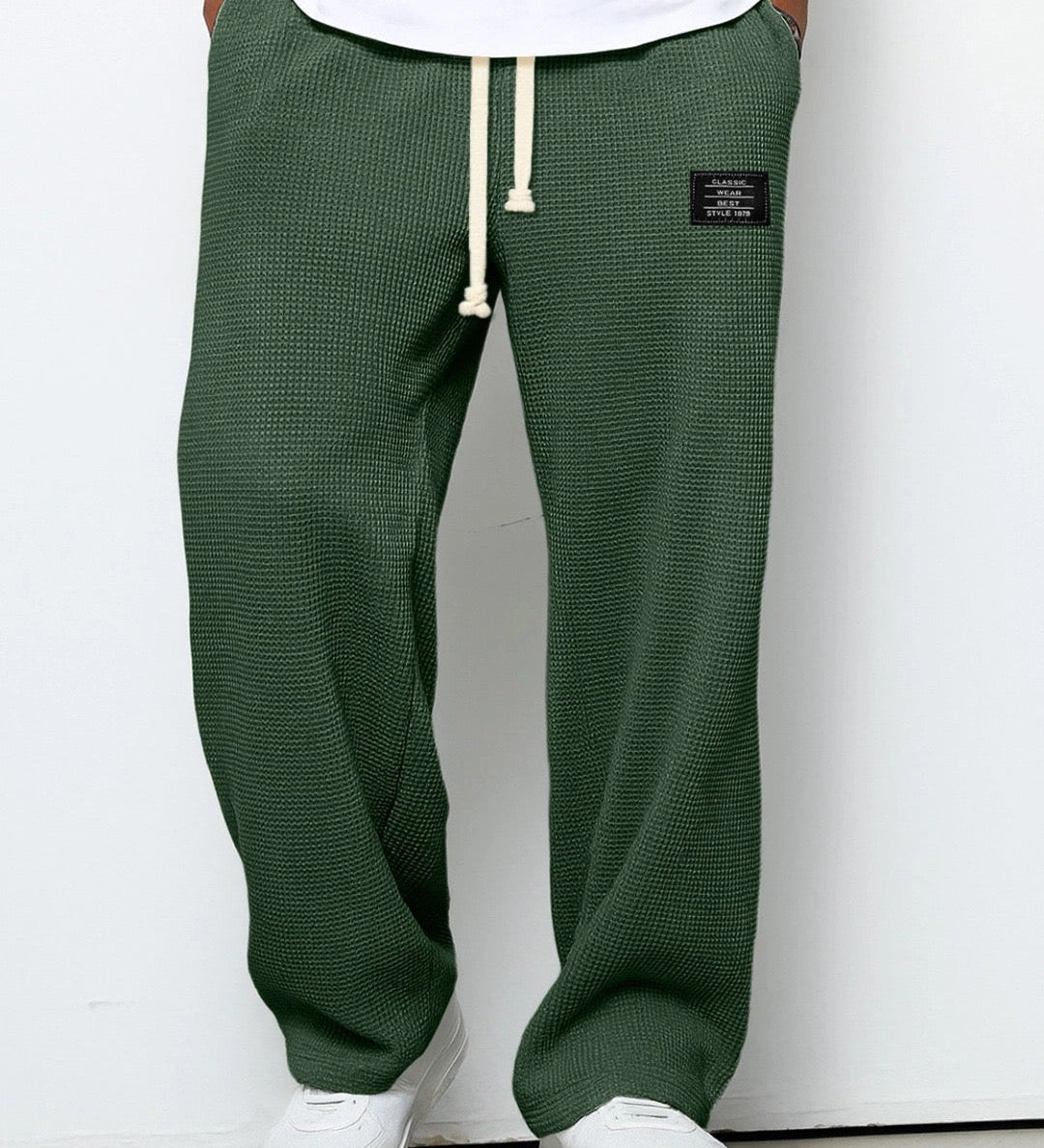Lässige Herren-Freizeithose mit verstellbarem Bund