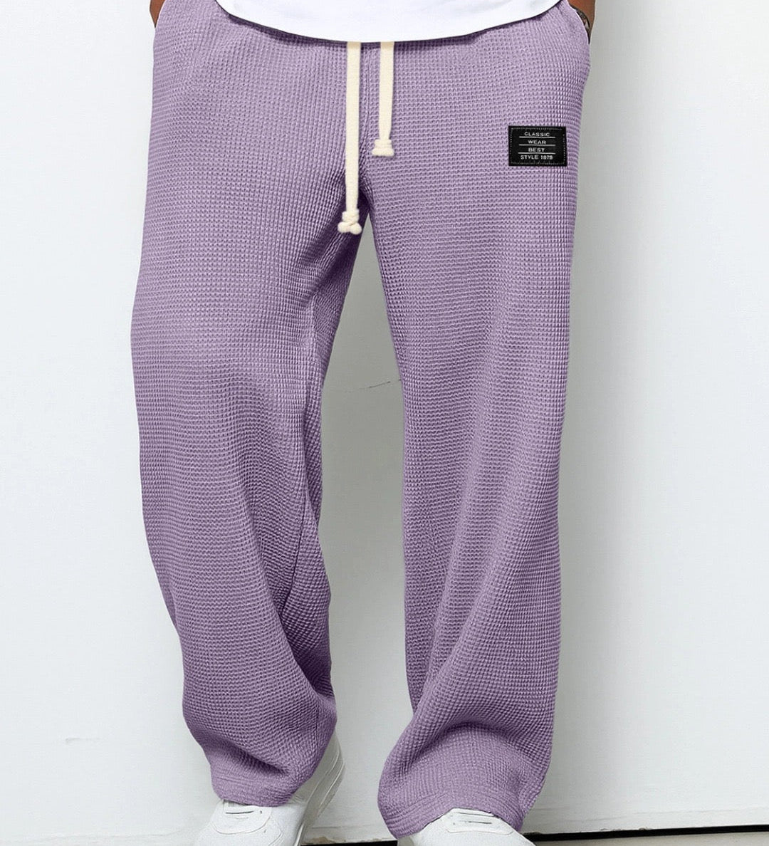 Lässige Herren-Freizeithose mit verstellbarem Bund
