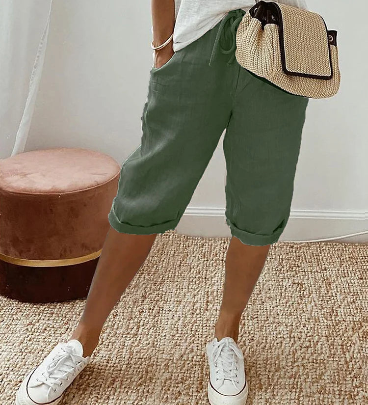 Estive Leinen Shorts