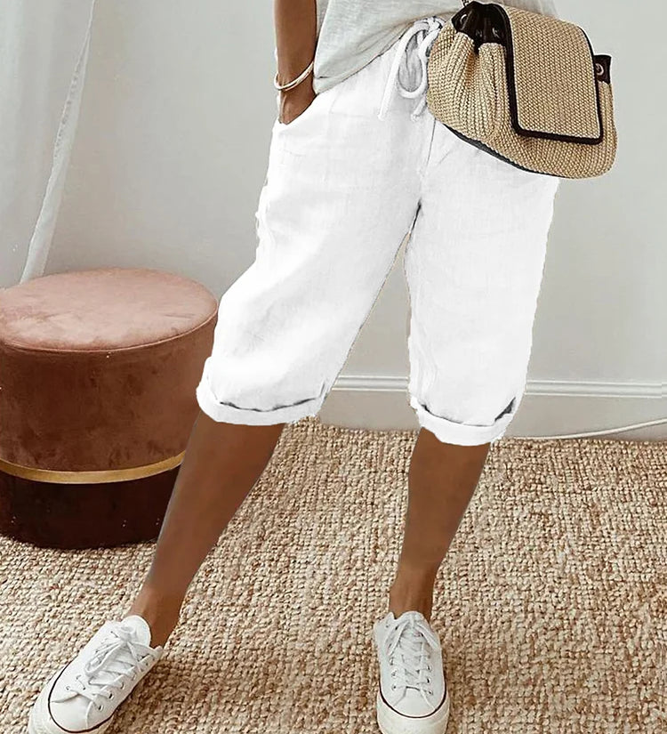 Estive Leinen Shorts