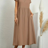 Anna™ – Entspanntes & Stylishes Midikleid