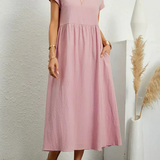 Anna™ – Entspanntes & Stylishes Midikleid
