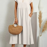 Anna™ – Entspanntes & Stylishes Midikleid