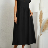 Anna™ – Entspanntes & Stylishes Midikleid