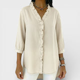 Van Elst Mode® | Elegante Bluse mit Rüschen