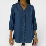 Van Elst Mode® | Elegante Bluse mit Rüschen