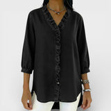 Van Elst Mode® | Elegante Bluse mit Rüschen