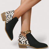 Ella - Elegante Kunstwildleder-Stiefel
