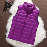 ISA PADDED GILET | LILA