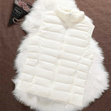 ISA GEPÄCKTES GILET | WEISS