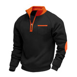 Herren-Fleece-Half-Zip-Pullover