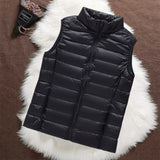 ISA PADDED GILET | SCHWARZ