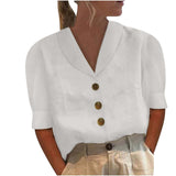 Van Elst Mode® | Knopfb blouse mit geknöpftem Vorderteil