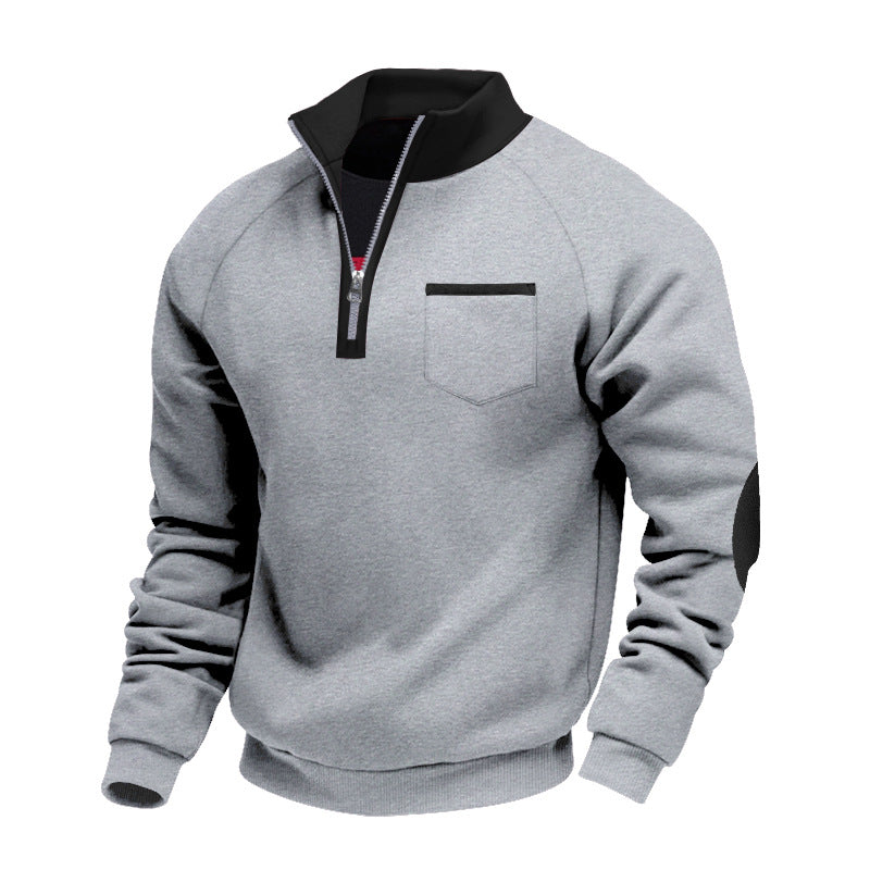 Herren-Fleece-Half-Zip-Pullover