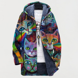 Sloane - Regenbogen Katze Sweatshirt