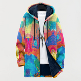Tilde - Farbiger Künstlerischer Druck Sweatshirt