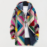 Gracie - Geometrisches Print Sweatshirt