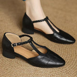 Olivia | Leder Mary Janes