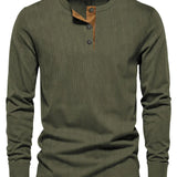 Klassisches Herren-Langarmshirt