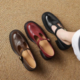 Elvana | Chunky Pumps Mary Janes