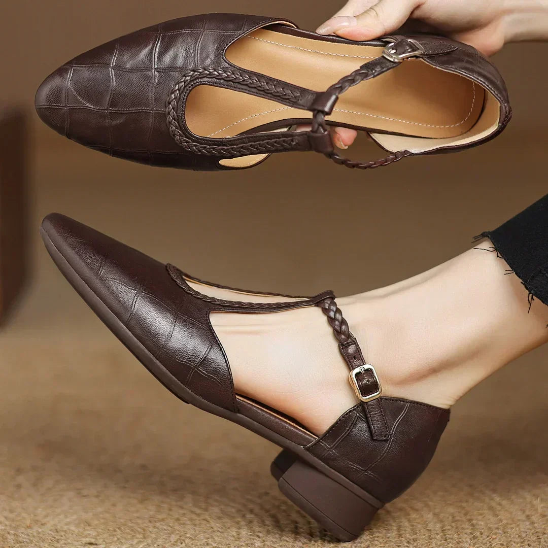 Olivia | Leder Mary Janes