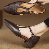 Olivia | Leder Mary Janes
