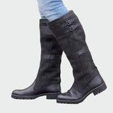 Eden - Retro Reitstiefel aus Kunstleder