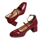 Leah | Elegante Knöchelriemen-Pumps