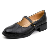 Lydia | Klassische Leder-Mary Janes