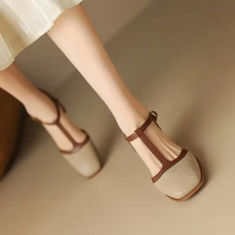 Isava | Mid Heel Leder Schuhe