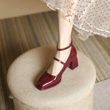 Leah | Elegante Knöchelriemen-Pumps