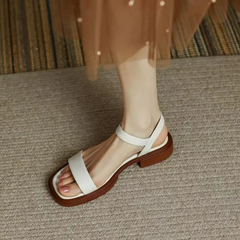 Vivienne™ Leder Sandalen