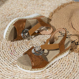 Jenna | Bequeme ergonomische Keilsandalen