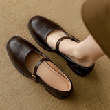 Lydia | Klassische Leder-Mary Janes