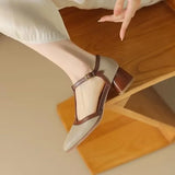 Isava | Mid Heel Leder Schuhe