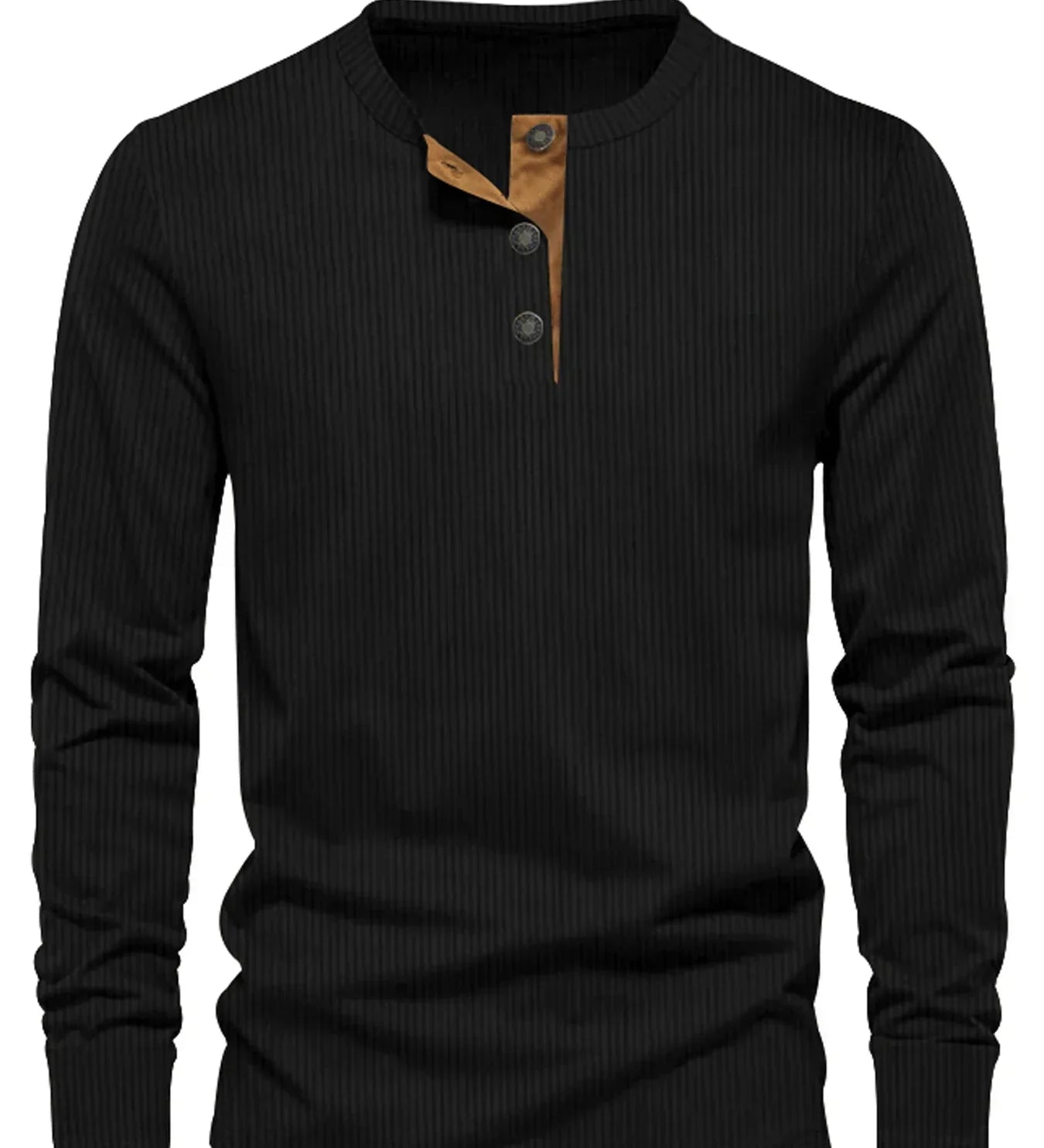 Klassisches Herren-Langarmshirt