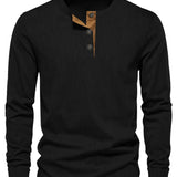 Klassisches Herren-Langarmshirt