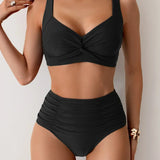 Bea | Hochtailliertes Sommer-Bikiniset