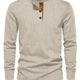 Klassisches Herren-Langarmshirt