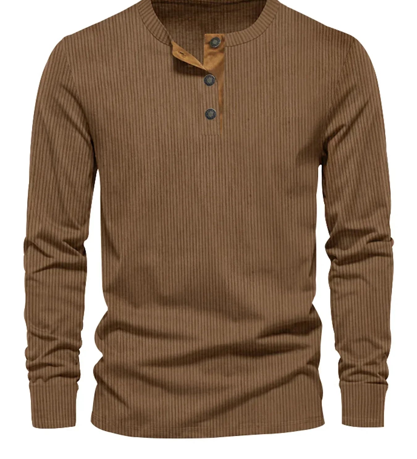 Klassisches Herren-Langarmshirt