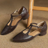 Olivia | Leder Mary Janes