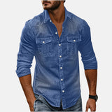 Vielseitiges und Trendiges Herren-Denimhemd