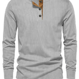 Klassisches Herren-Langarmshirt